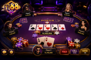 Poker tại cổng game M88Vin
